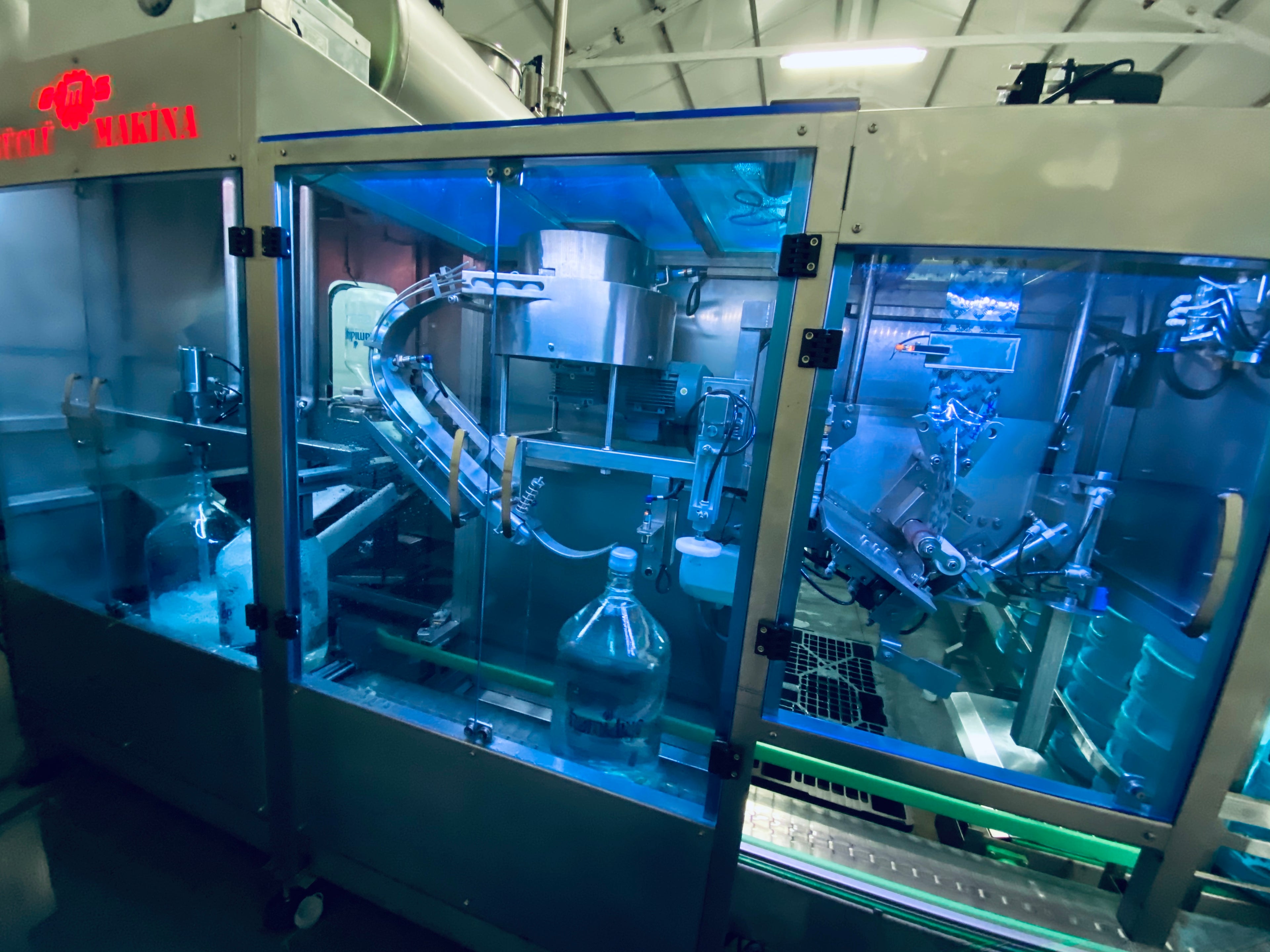 GL-1200 | 1200 bph Glass Gallon Filling Line (15L)