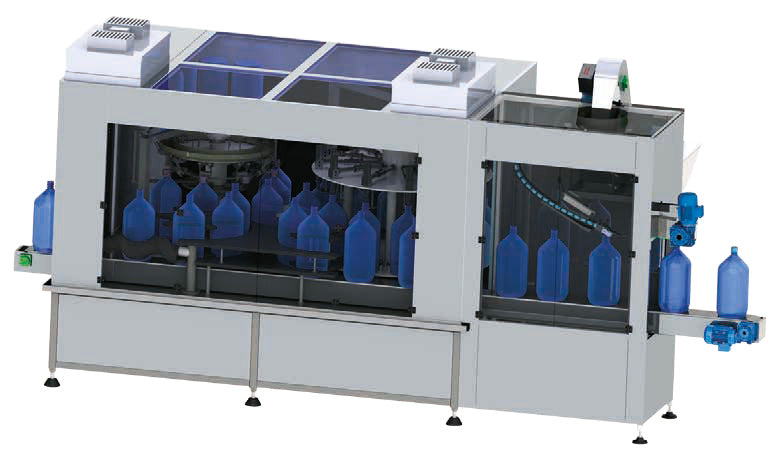 PET-1200 | 1200 bph PET Gallon Filling Line (15L / 19L)