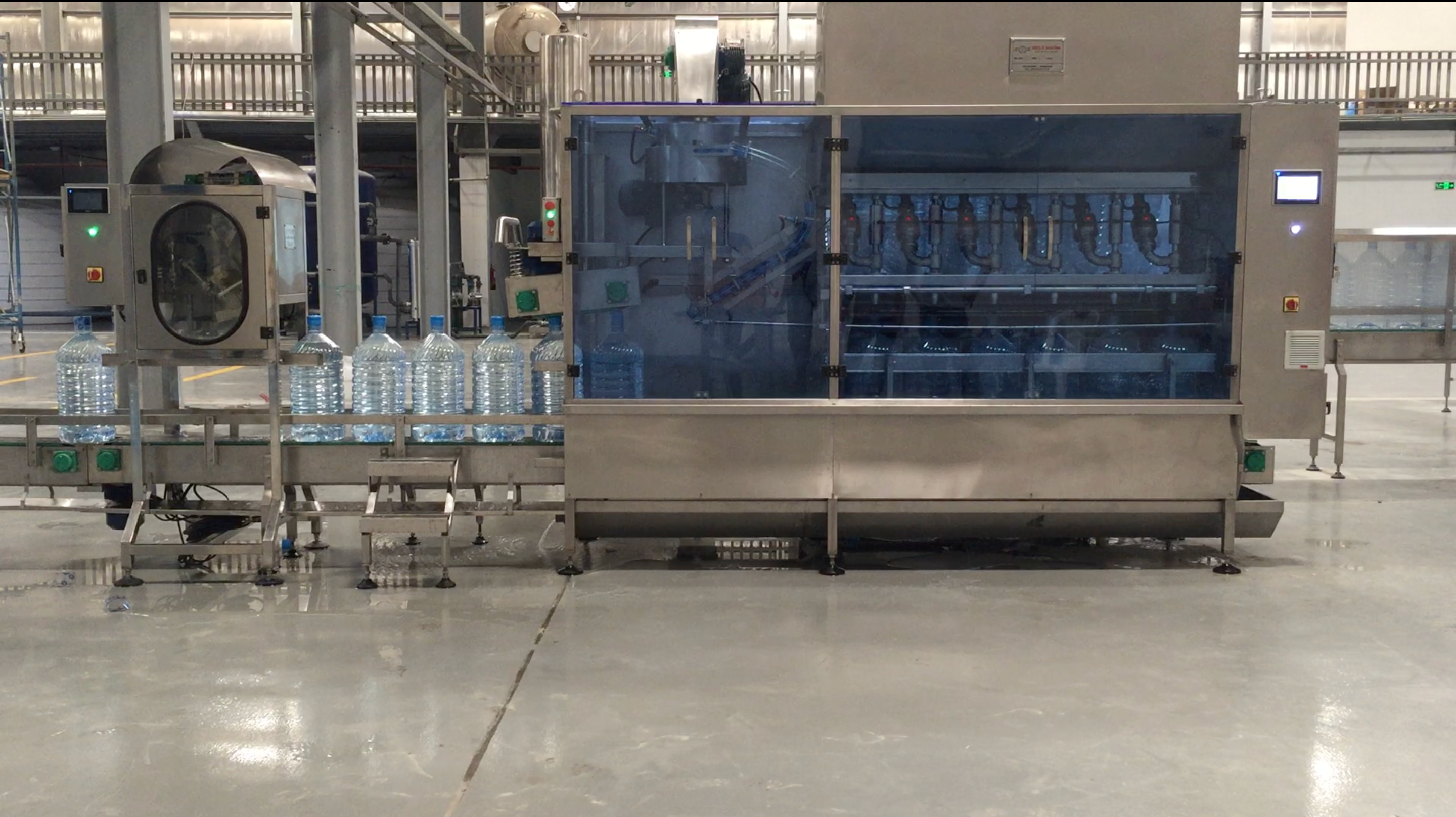 PET-1200 | 1200 bph PET Gallon Filling Line (15L / 19L)