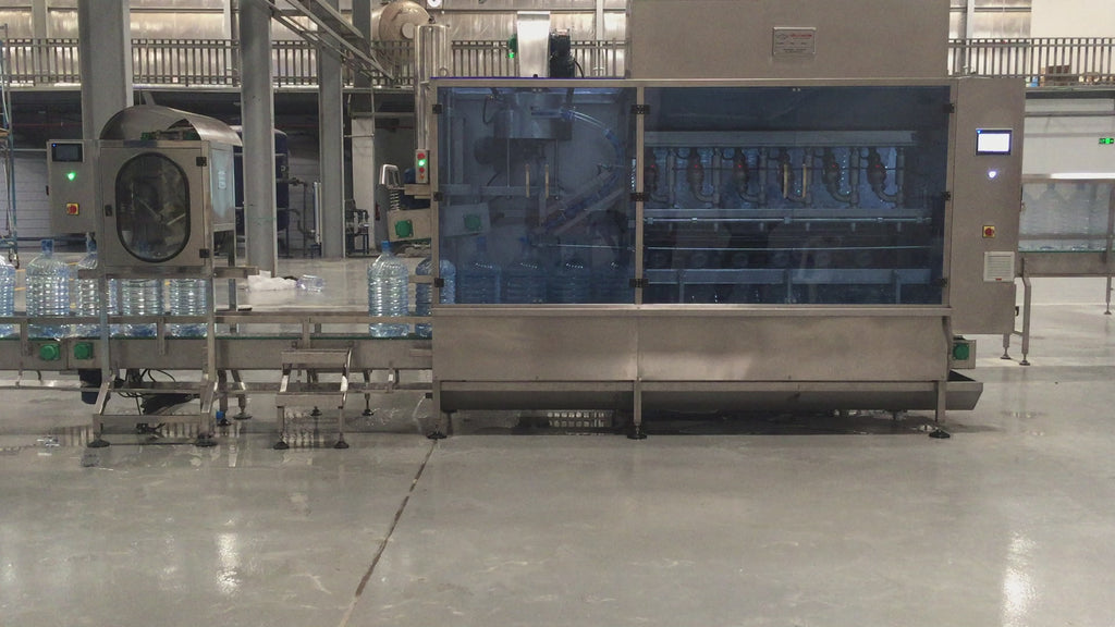 PET-1200 | 1200 bph PET Gallon Filling Line (15L / 19L)
