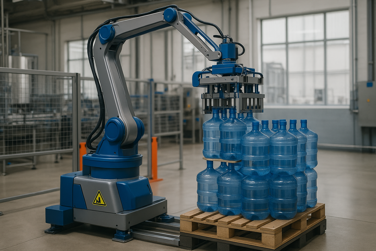 Semi-Automatic Palletizing Robot